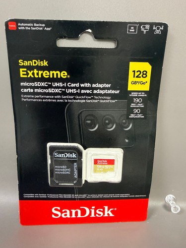 Sandisk extreme 128 - |,