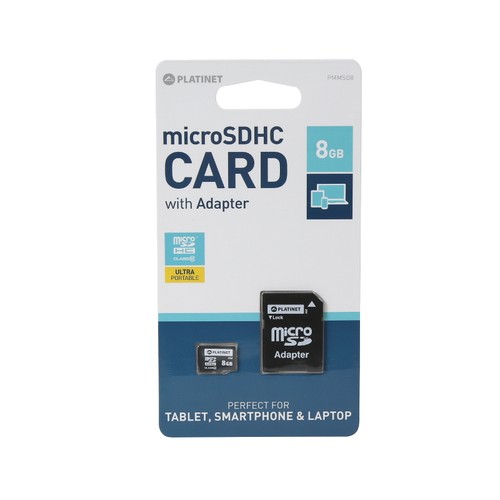 Platinet microsd 8gb gb - platinet,