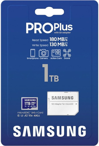 Samsung pro plus 1tb microsdxc - plus,