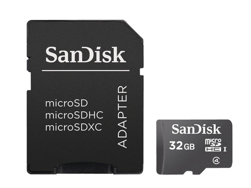Micro sandisk 32gb memoria - sandisk,